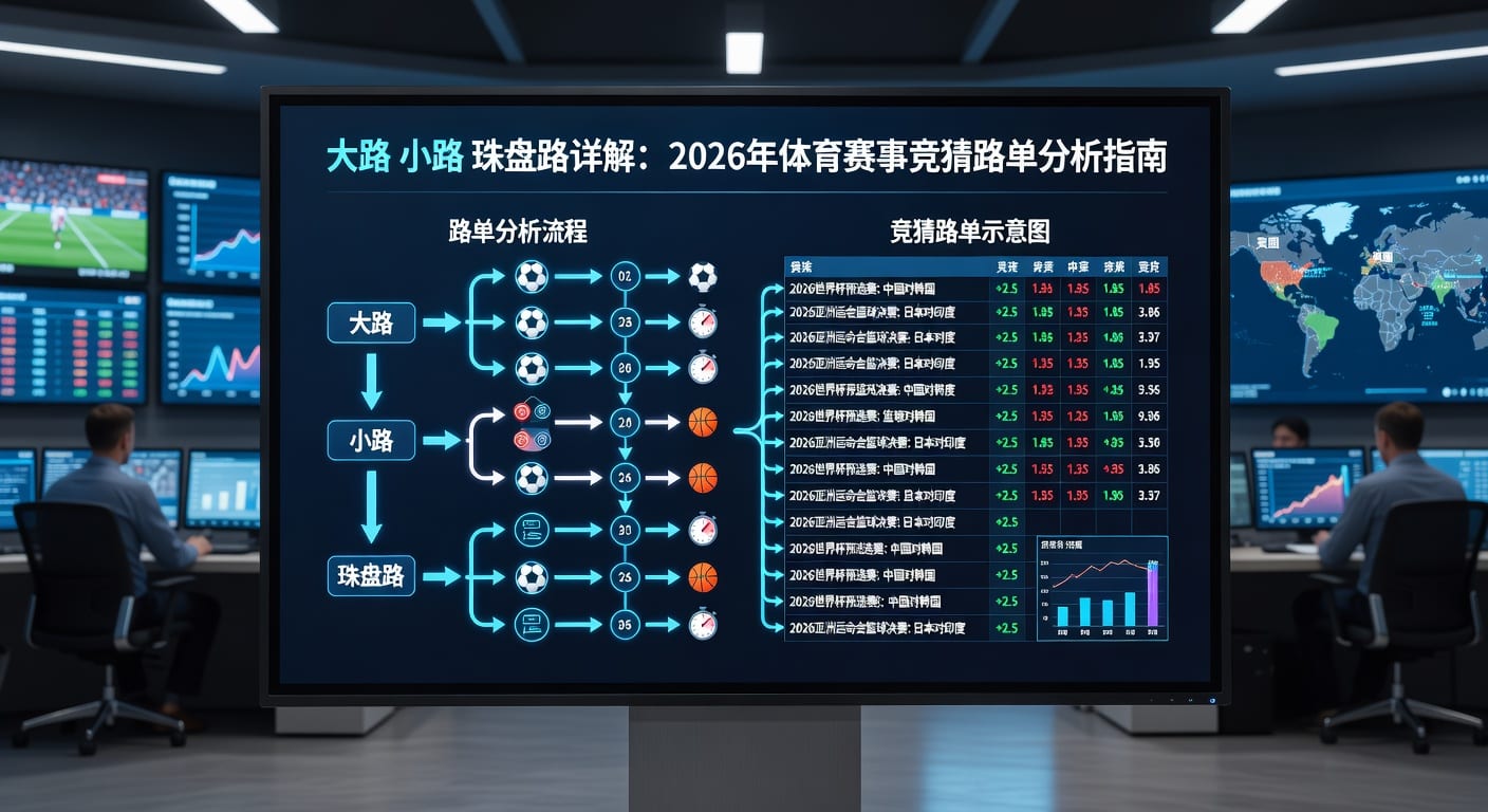 大路小路珠盘路投注技巧与走势解读