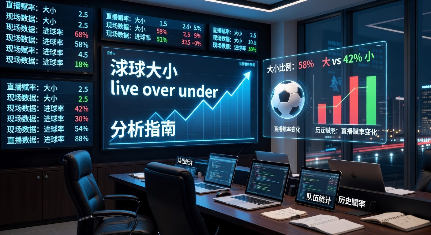 滚球大小 live over under 实战判断与滚球大小盘思路
