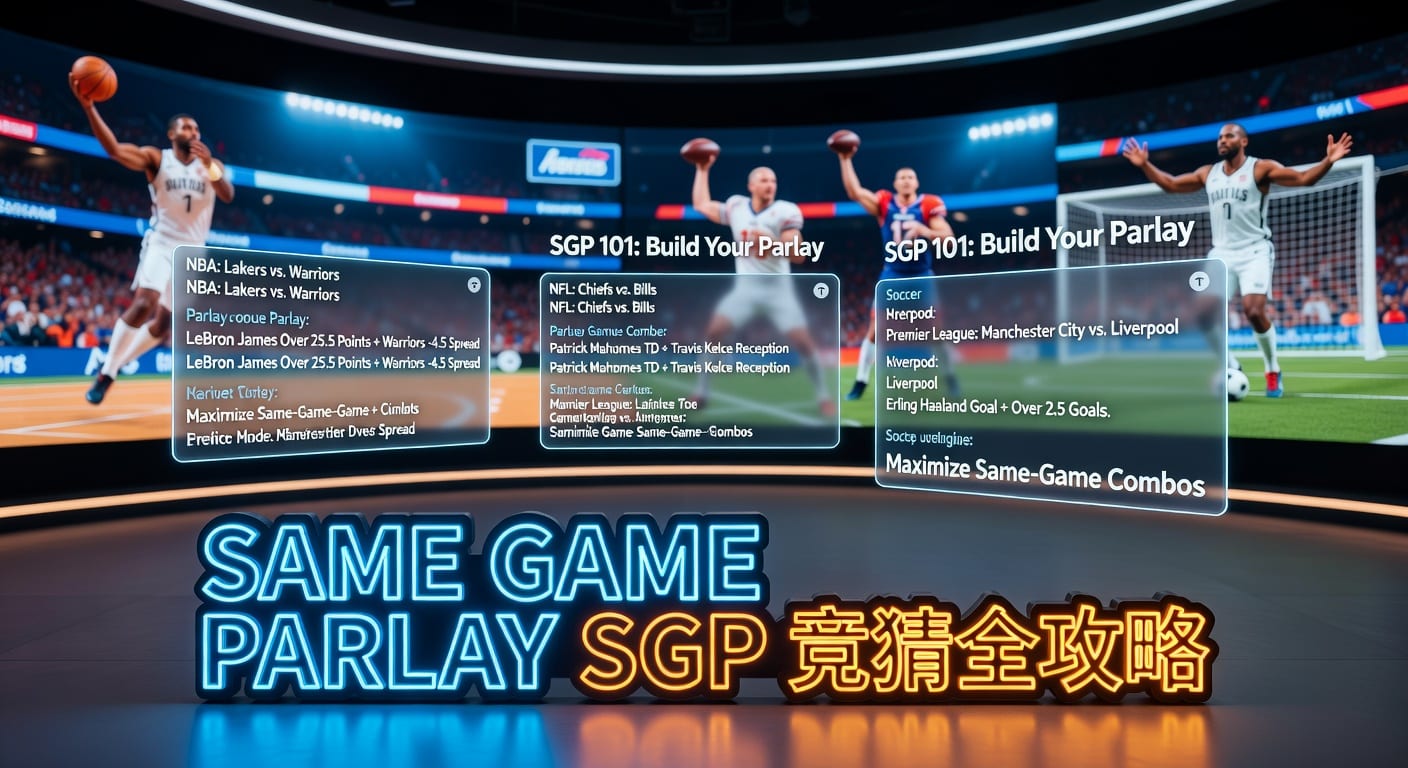 same game parlay SGP实战思路与投注技巧解析