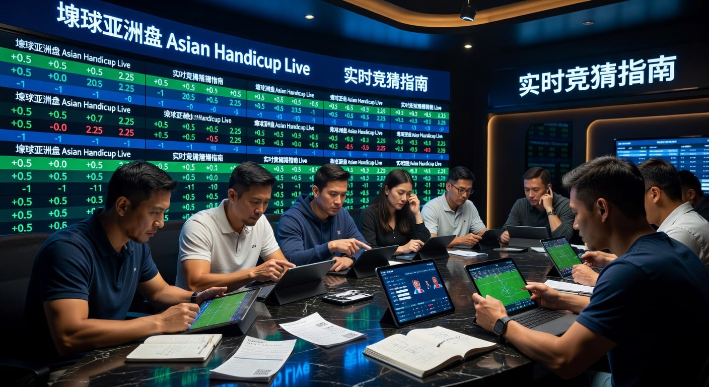 滚球亚洲盘 asian handicap live 实时读盘与跟盘思路