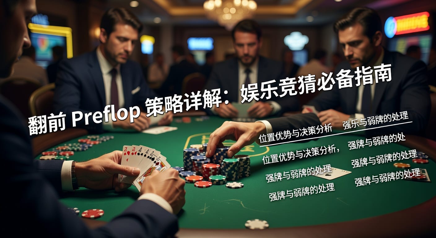翻前 preflop 决策逻辑与赛前分析