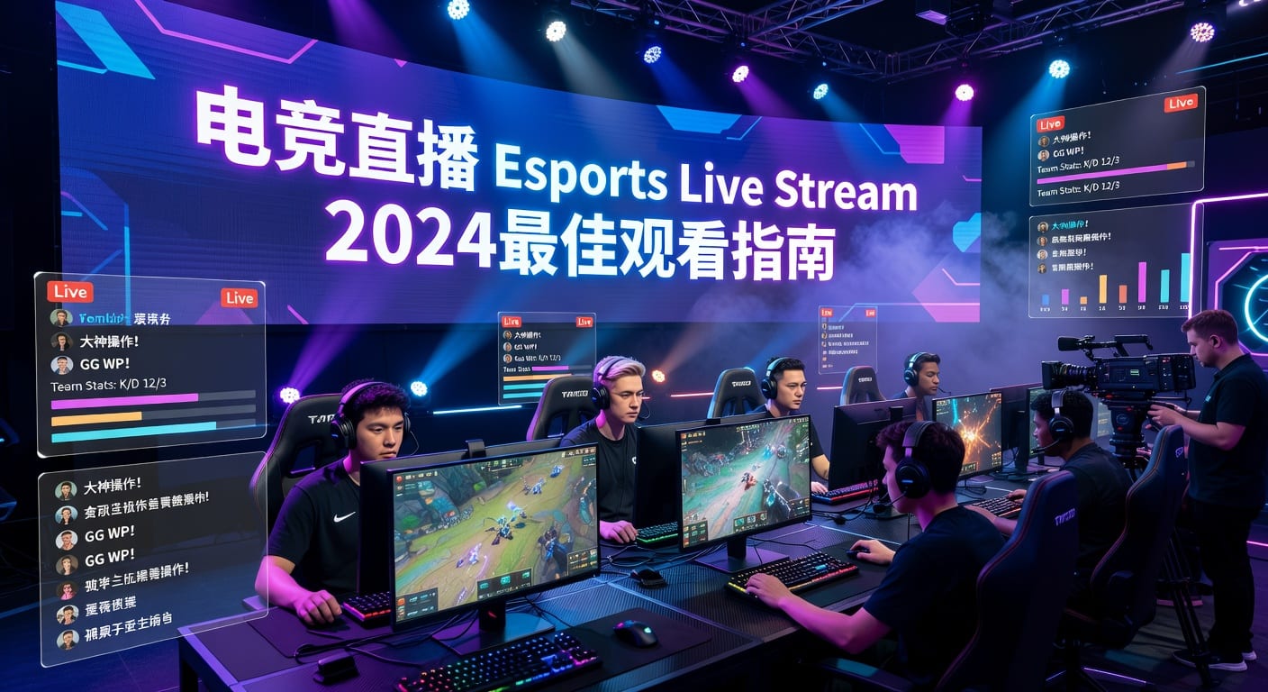 电竞直播 Esports Live Stream 观赛与赛事判断指南