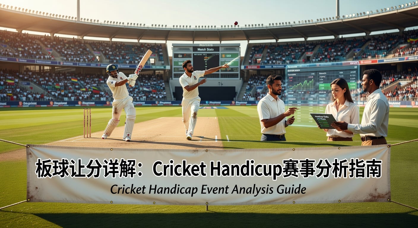 板球让分 Cricket Handicap 实战分析与盘口判断