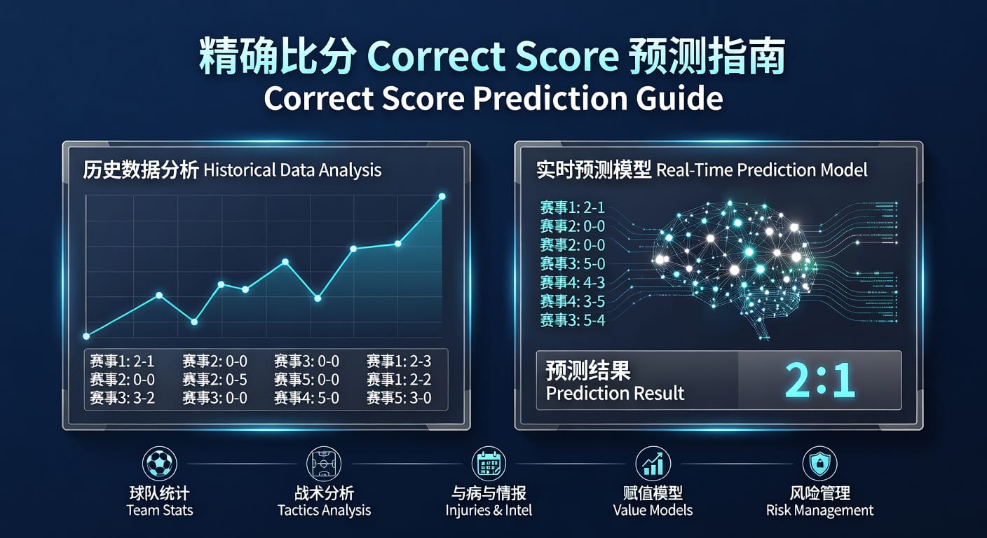 精确比分 correct score 实战分析与投注技巧